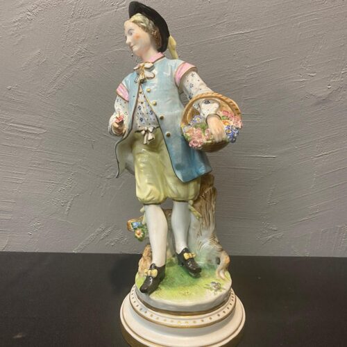 meissen porselen kadın biblosu