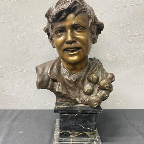 antika gümüş harika heykel çok değerli eski eşya biblo