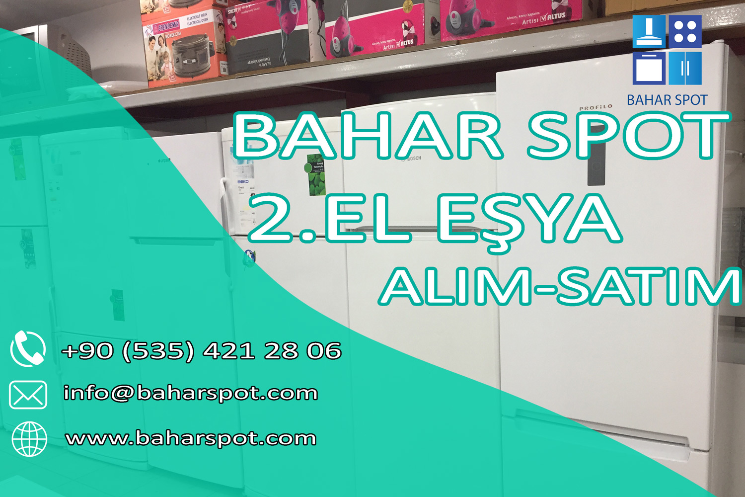 İkinci El Beyaz Eşya Alanlar- Satanlar